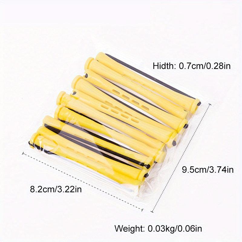 10 Pcs Hair Perm Rods 0.75 Inch Purple Cold Wave Hair Curling Roller