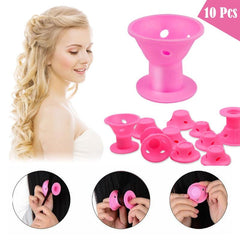 Silicone Mushroom Hair Curlers Non Slip DIY Hair Styling Tools