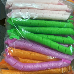40pcs Spiral Hair Curlers Long Hair Heatless Rollers Styling Kit