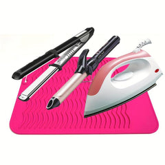 Heat Resistant Mat For Hair Styling Tools Silicone Pad