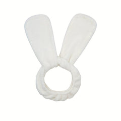 Bunny Ear Headband for Skincare Makeup