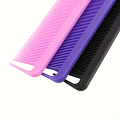 5pcs Rat Tail Combs Metal Long Pin Rat Tail Teasing Combs