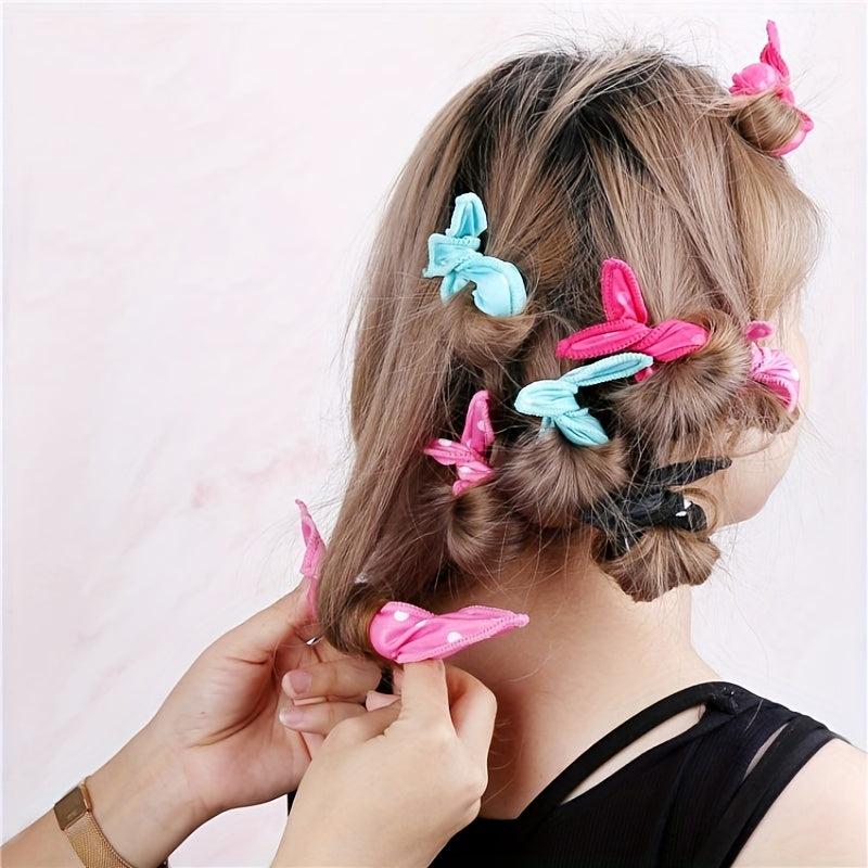 6 Pcs Soft Sleep Pillow Hair Rollers Set DIY Hair Styling Tools For Women