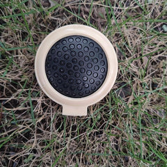Travel Sized Folding Hair Brush with Mirror and Massage Comb