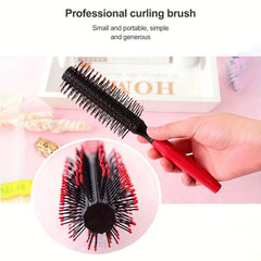 Round Curling Brush Hairdressing Comb Massage Roller Comb