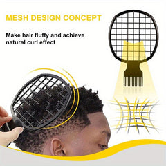 Magic Twist Hair Sponges Curling Sponge Brush for Men and Women with 16 Holes