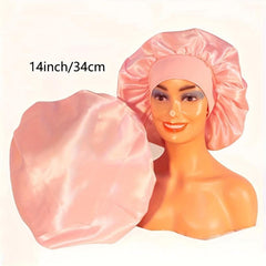 3pcs Set Satin Bonnet Sleep Cap Hair Cover for Women Girls