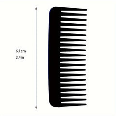 Wide Tooth Detangling Comb for Curly Hair Wet Dry No Handle