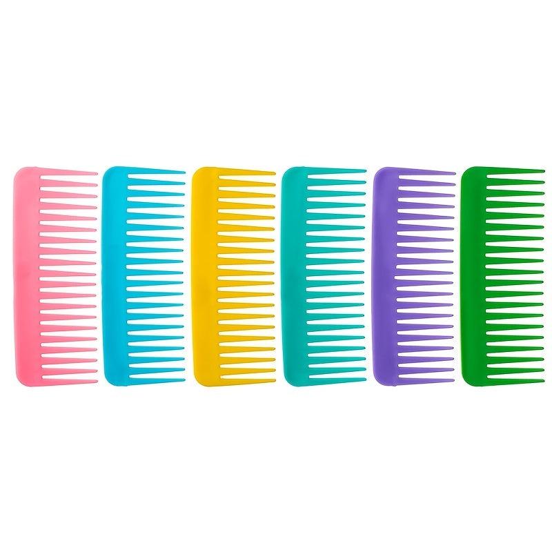 Wide Tooth Detangling Comb for Curly Hair Wet Dry No Handle