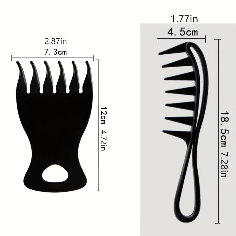 Men's Hair Comb Wide Tooth Portable Barber Salon Home Use