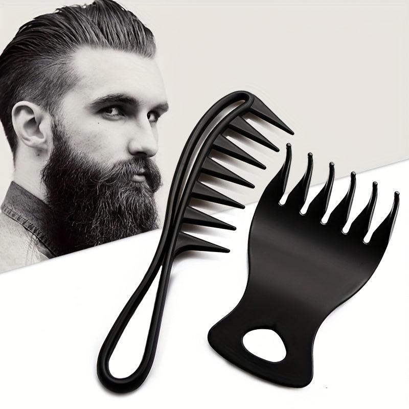 Men's Hair Comb Wide Tooth Portable Barber Salon Home Use