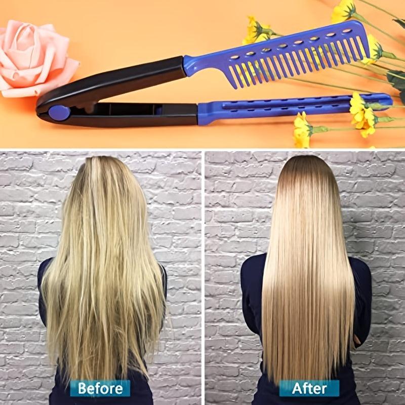 Salon Hair Brush Combs Hairdressing Styling Hair Straightener
