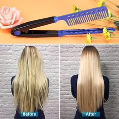 Salon Hair Brush Combs Hairdressing Styling Hair Straightener