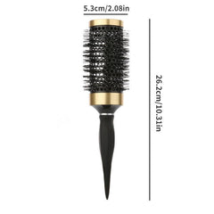Aluminum Salon Hair Brush Hair Styling Comb Round Curly Hair Rollers