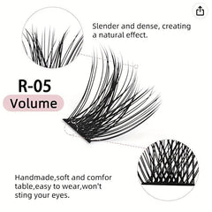 DIY Curly Lash Extension Kit with Strong Hold Glue & Applicator