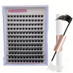 DIY Curly Lash Extension Kit with Strong Hold Glue & Applicator