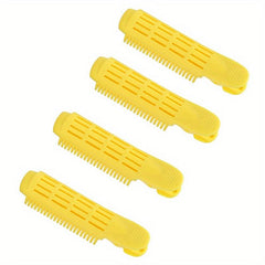 4pcs Self Grip Volumizing Hair Curler Clips Women Hair Styler