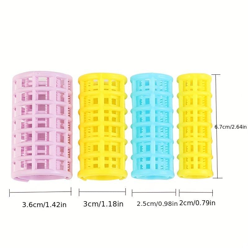20pcs Plastic Self Clip Curler Hairdressing No Heating DIY Hair Salon Tool
