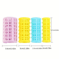 20pcs Plastic Self Clip Curler Hairdressing No Heating DIY Hair Salon Tool