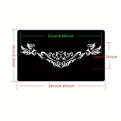 Long Strip Body Paint Tattoo Stencils Semi-permanent Spray Patterns