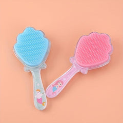 Shell Air Cushion Comb Cartoon Pattern Hair Brush For Women Girls