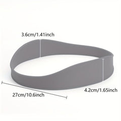 Silicone Neckline Shaving Template & Cutting Guide for DIY Hair