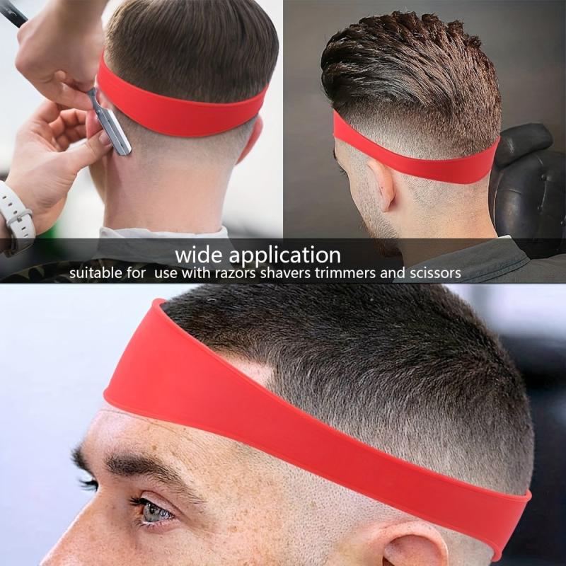 Silicone Neckline Shaving Template & Cutting Guide for DIY Hair