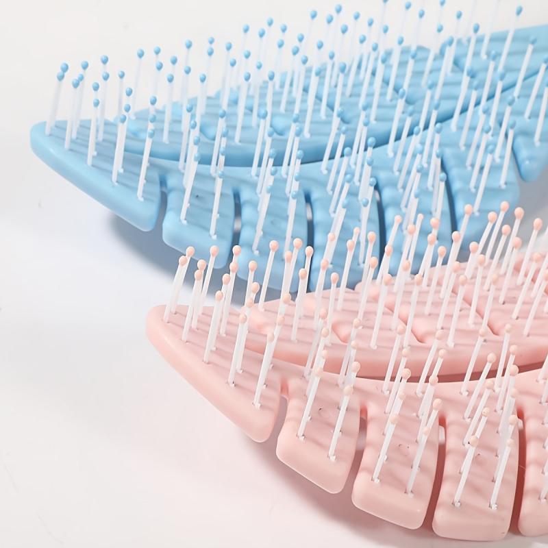Anti Static Curved Vented Hair Brush with Massage