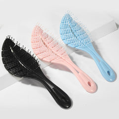 Anti Static Curved Vented Hair Brush with Massage