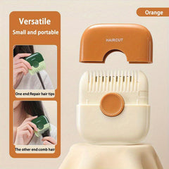 2 in 1 Bangs Trimmer Hairdressing Comb & Hair Cutting Trimmer