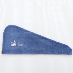 Coral Velvet Quick Dry Hair Towel Cap Soft Headscarf Bath Cap