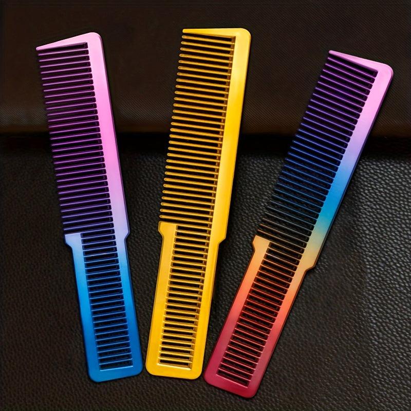 Rainbow Hair Styling Comb Professional Hairdressing Comb