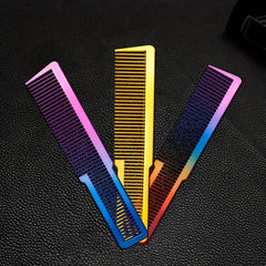 Rainbow Hair Styling Comb Professional Hairdressing Comb