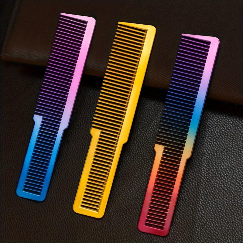 Rainbow Hair Styling Comb Professional Hairdressing Comb