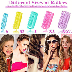 Hair Roller Clips Set with Comb for Hair Styling
