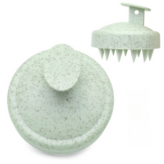 Silicone Shampoo Brush Scalp Massage Hair Comb Body Massager Bath Brush