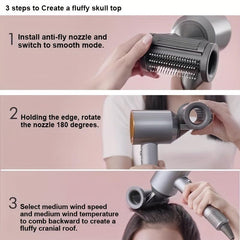 Hair Dryer Magnetic Nozzle Accessories Set
