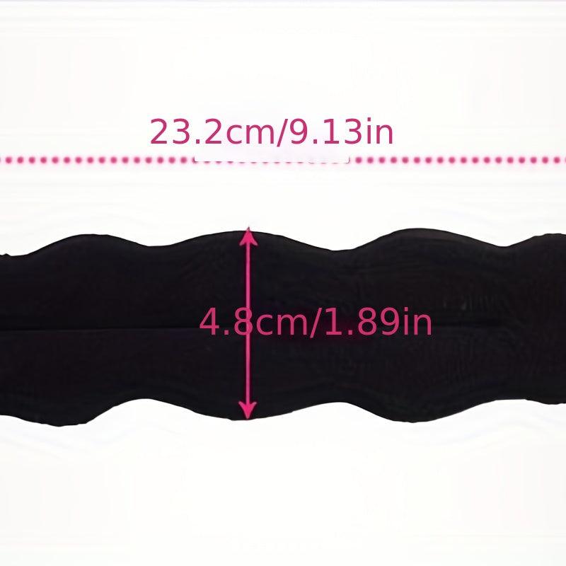 Magic Foam Sponges for Women Hair Styling Clip with Donut Accessories