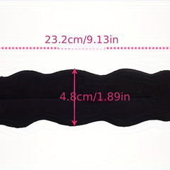 Magic Foam Sponges for Women Hair Styling Clip with Donut Accessories