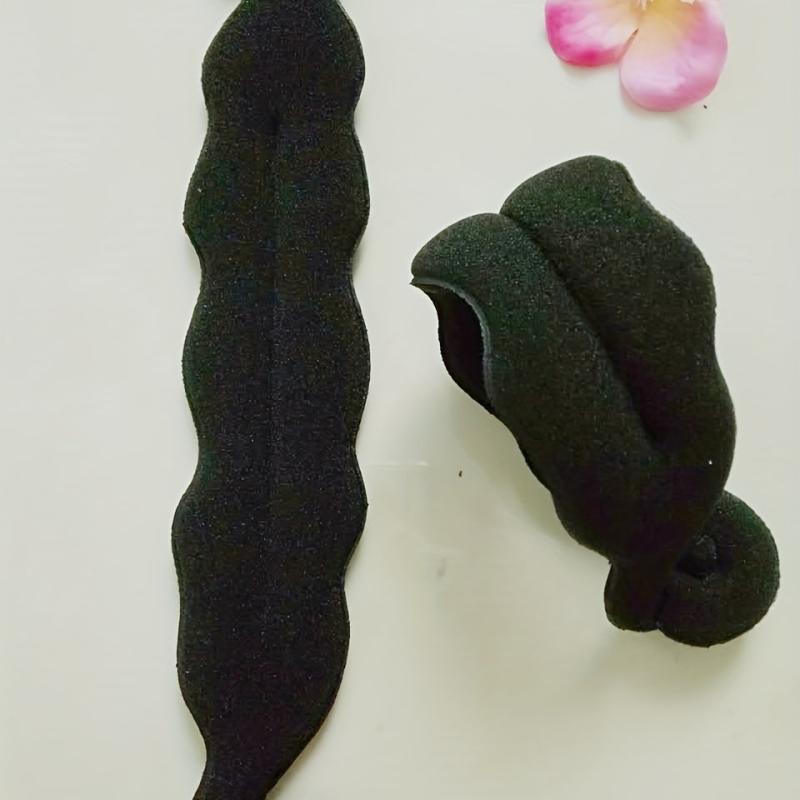 Magic Foam Sponges for Women Hair Styling Clip with Donut Accessories