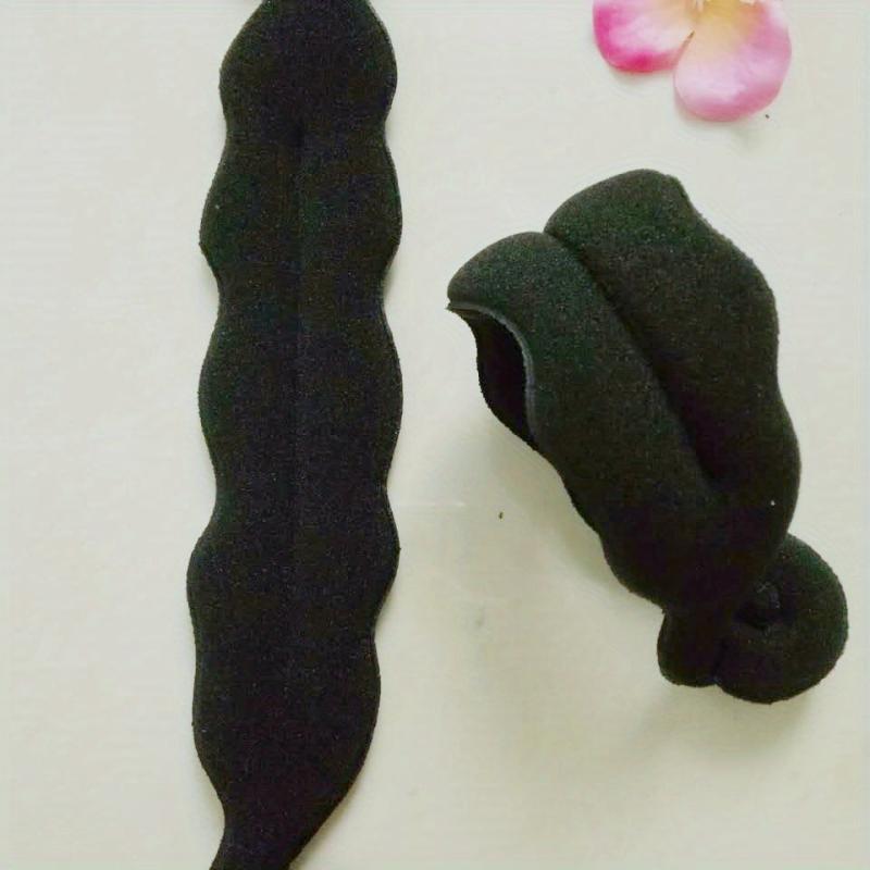 Magic Foam Sponges for Women Hair Styling Clip with Donut Accessories