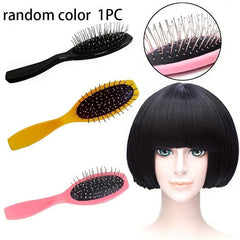 Anti Static Air Cushion Steel Comb Hair Brush