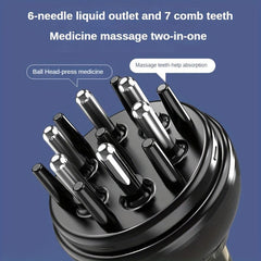 Scalp Massager Applicator Comb for Hair Care Serum