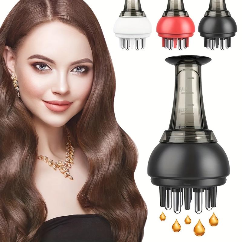 Scalp Massager Applicator Comb for Hair Care Serum