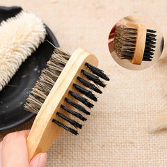 Double-Sided Boar Bristle Broken Hair Brush