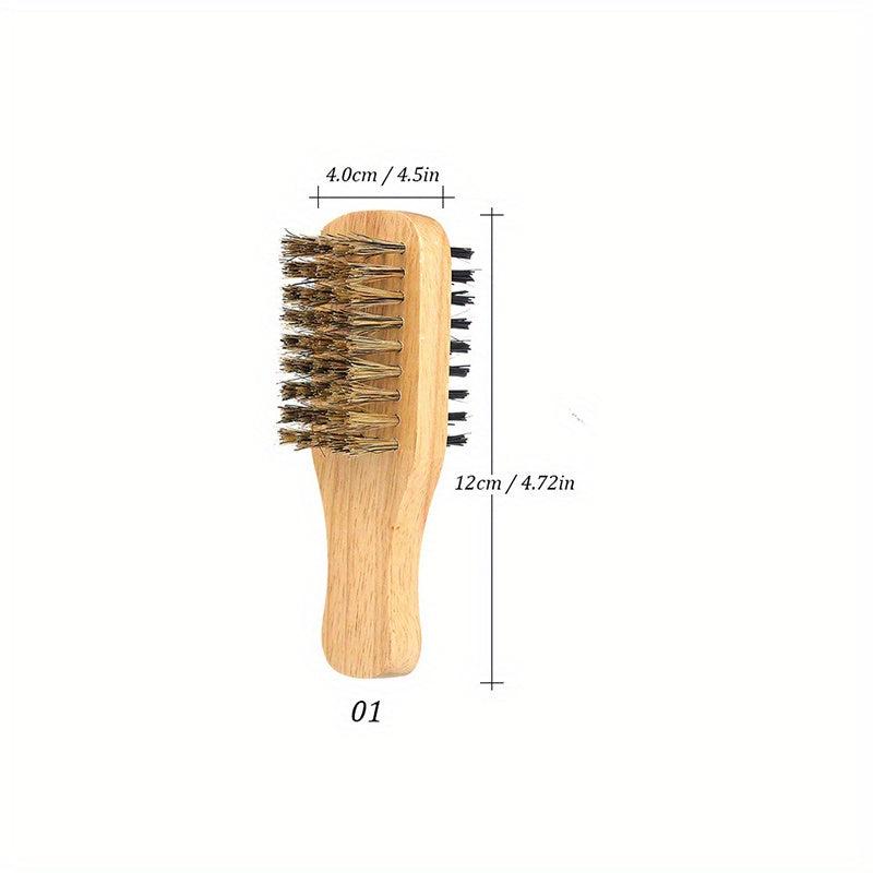 Double-Sided Boar Bristle Broken Hair Brush