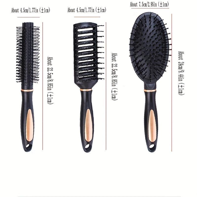 Anti Static Massage Comb, High Temp Resistance Hair Brush