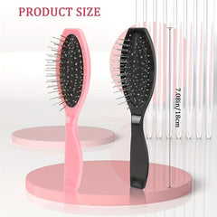 2pcs Stainless Steel Wig Brush Portable Hair Brush