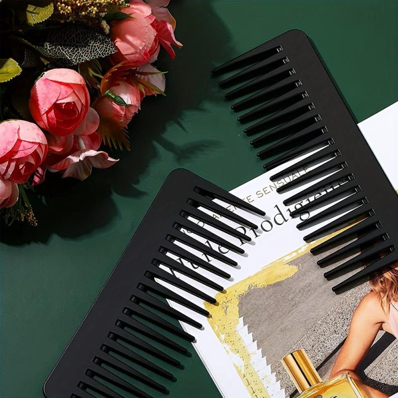 3Pcs Wide Tooth Comb Hair Detangling Comb No Handle Detangler Comb