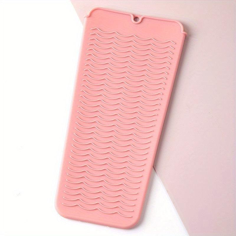 Heat Resistant Silicone Mat Pouch for Flat Iron Hot Hair Tools